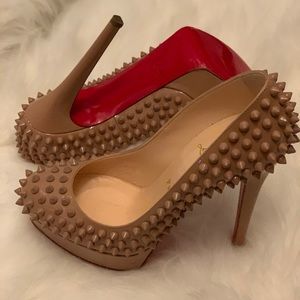 Christian Loubourin spiked heels